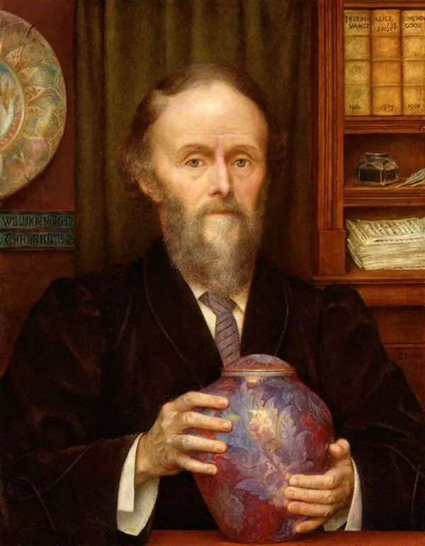William De Morgan 1909 By Evelyn de Morgan