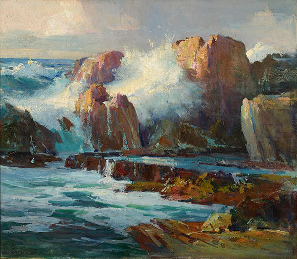 A Cacophony of Surf and Sound | Oil Painting Reproduction