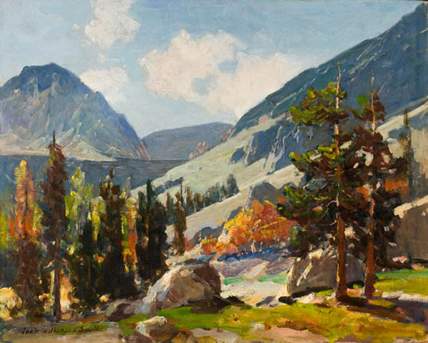 A Sierra Scene by Jack Wilkinson Smith | Oil Painting Reproduction
