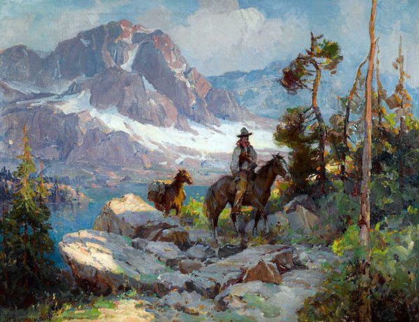 High Sierra Pack by Jack Wilkinson Smith | Oil Painting Reproduction