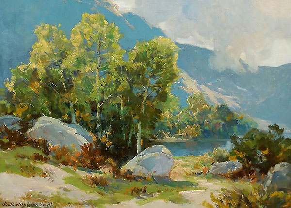 Mountain, Aspen by Jack Wilkinson Smith | Oil Painting Reproduction