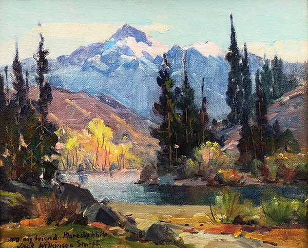 Sierra Mountains 1949 by Jack Wilkinson Smith | Oil Painting Reproduction