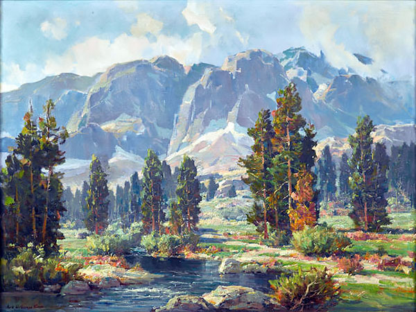 Sierra Scene by Jack Wilkinson Smith | Oil Painting Reproduction
