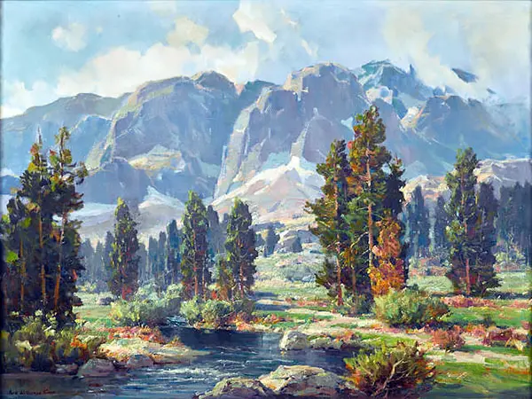 Sierra Scene By Jack Wilkinson Smith