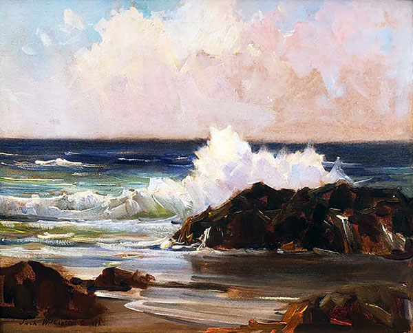 Southern California Coast 1949 | Oil Painting Reproduction
