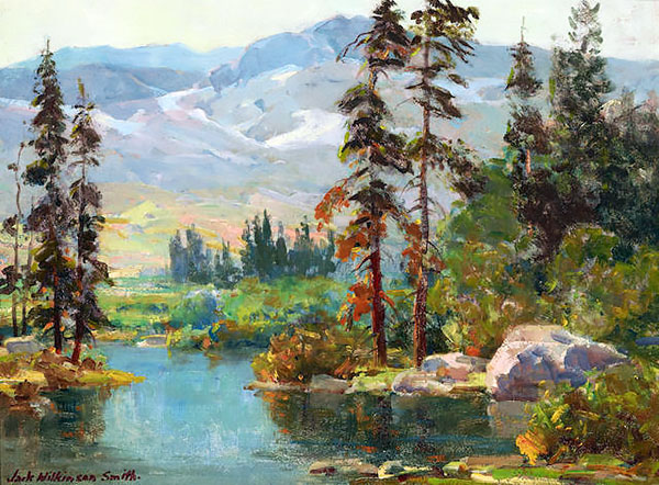 The High Sierras by Jack Wilkinson Smith | Oil Painting Reproduction