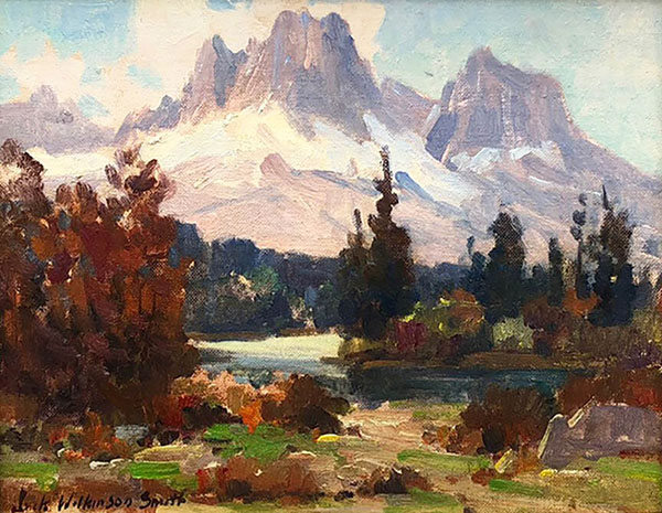 Three Peaks by Jack Wilkinson Smith | Oil Painting Reproduction
