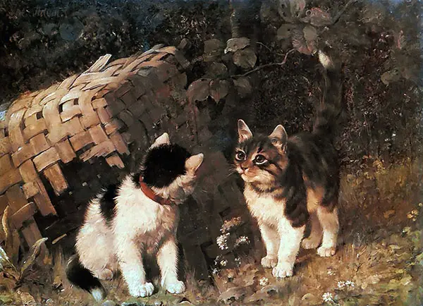 A Visitor to The Shelter By Julius Adam