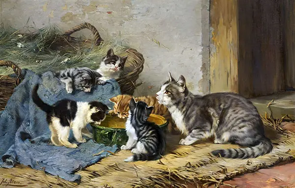 Cat Family 2 By Julius Adam