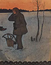 The Wood Chopper By Hugo Simberg