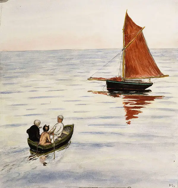 Travel Companions By Hugo Simberg