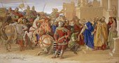 Knights of The Round Table Departing on The Quest for The Holy Grail 1849 By William Dyce