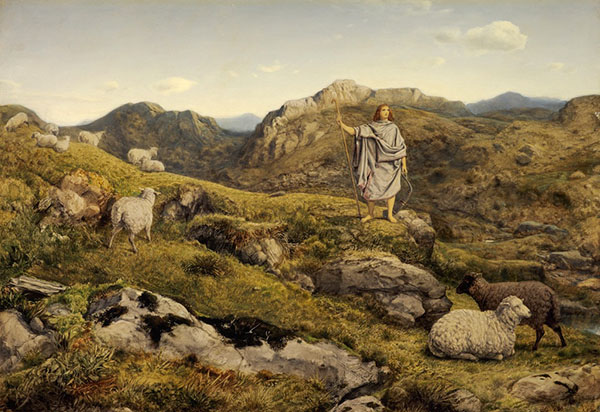 David in The Wilderness by William Dyce | Oil Painting Reproduction