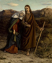 St. John Leading Home his Adopted Mother By William Dyce