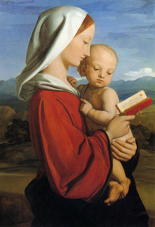 The Madonna and Child by William Dyce | Oil Painting Reproduction