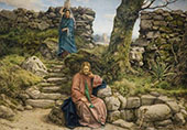 The Woman of Samaria By William Dyce
