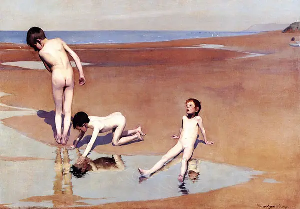 A Summers Day By William Stott