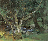 Autumn Woodland c 1886 By William Stott
