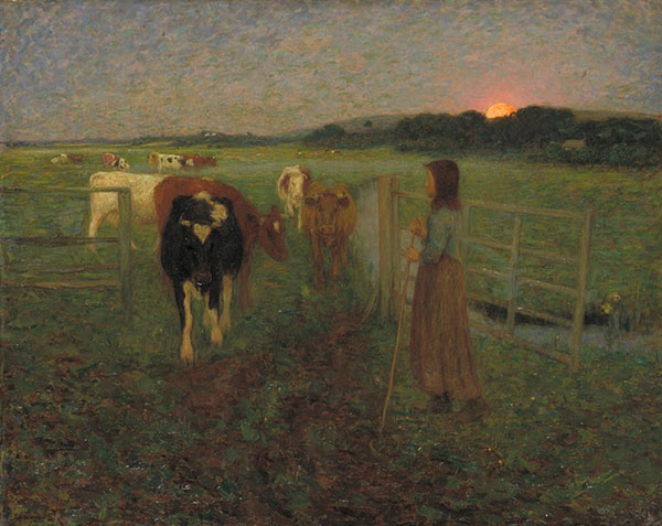 Changing Pastures 1893 by William Stott | Oil Painting Reproduction