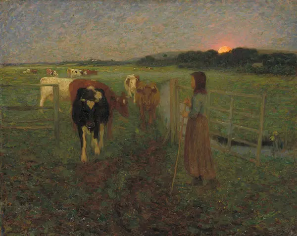 Changing Pastures 1893 By William Stott