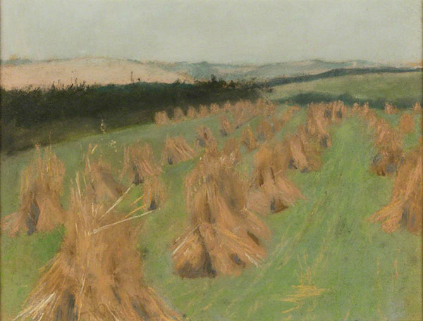 Cornfield by William Stott | Oil Painting Reproduction
