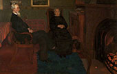 My Father and Mother 1884 By William Stott
