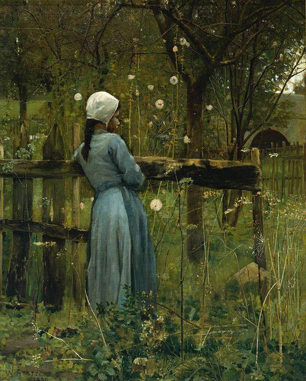 Prince or Shepherd 1880 by William Stott | Oil Painting Reproduction