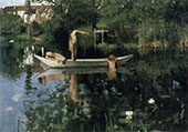 The Bathing Place By William Stott