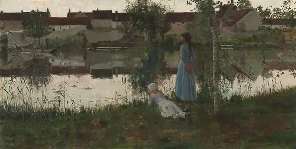 The Ferryman By William Stott