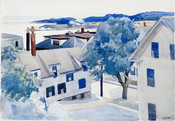 Sultry Day 1928 By Edward Hopper