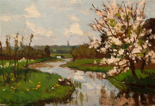 Spring by Syvert Nicolaas Bastert | Oil Painting Reproduction