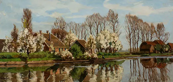 When The Winterjanns Bloom By Syvert Nicolaas Bastert