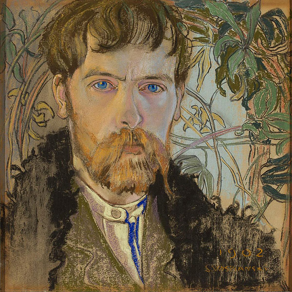 Self Portrait of Stanisław Wyspianski | Oil Painting Reproduction