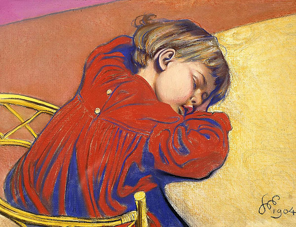 Sleeping Stas 1904 | Oil Painting Reproduction