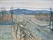 View of Kosciuszko Mound from The Artist's Atelier 1904 By Stanislaw Mateusz Ignacy Wyspianski