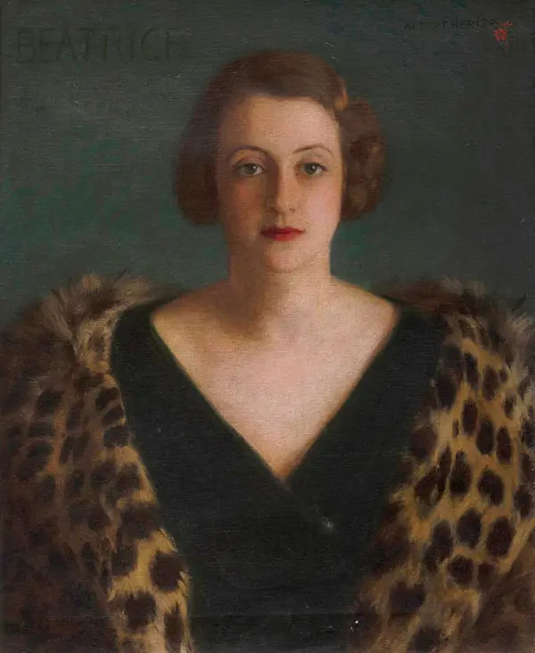 Beatrice By Albert Herter