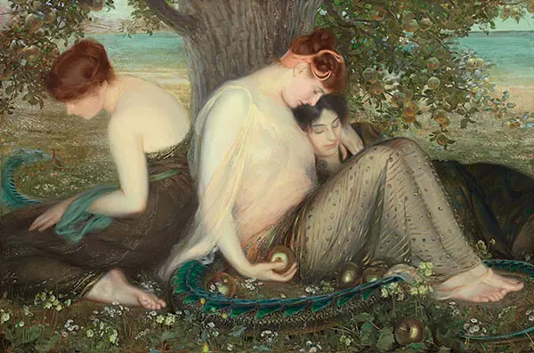 Garden of The Hesperides By Albert Herter