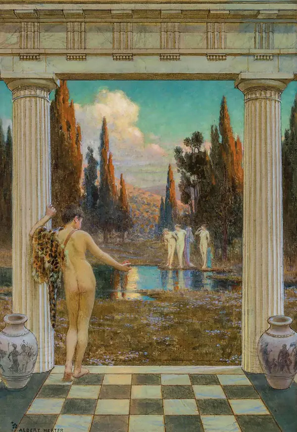 Judgment of Paris By Albert Herter