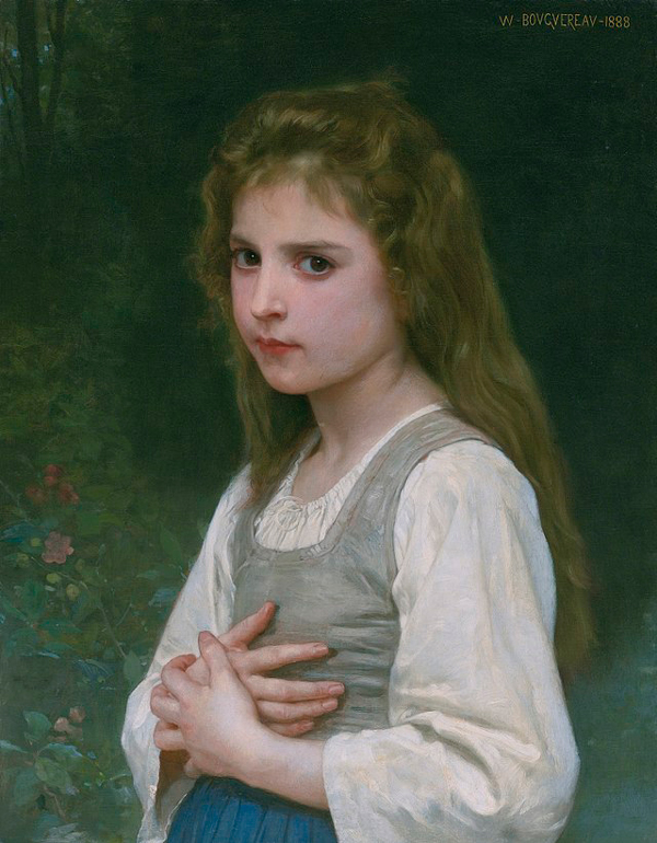 Jeanne 1888 by William-Adolphe Bouguereau | Oil Painting Reproduction