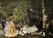 Le Dejeuner sur L'Herbe By Claude Monet