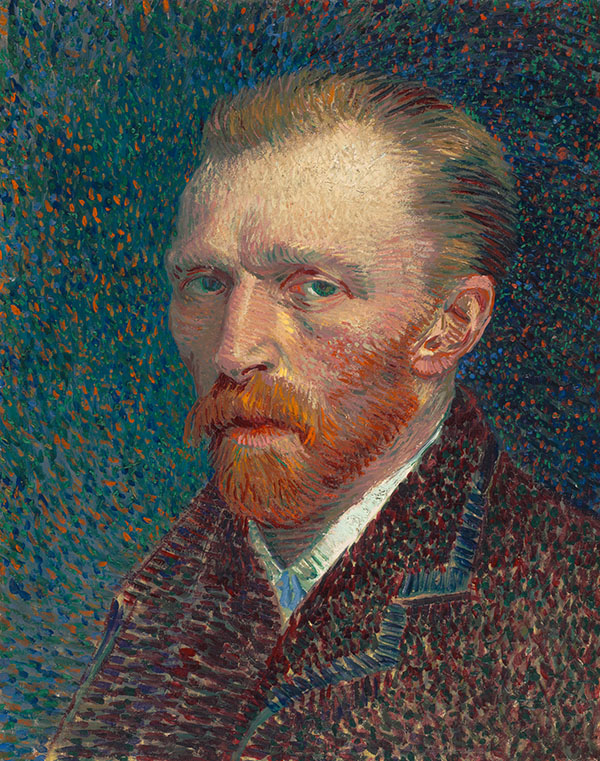 Self Portrait 1887 by Vincent van Gogh | Oil Painting Reproduction