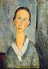 Girl in a Sailor's Blouse 1918 By Amedeo Modigliani
