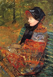 Portrait of Lydia Cassatt 1880 By Mary Cassatt