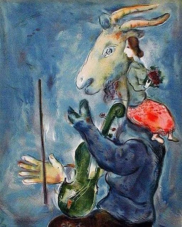 Spring 1938 by Marc Chagall | Oil Painting Reproduction
