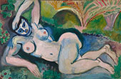 Blue Nude Souvenir of Biskra 1907 By Henri Matisse