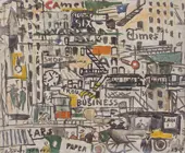 Calle de Nueva York By Joaquin Torres-Garcia