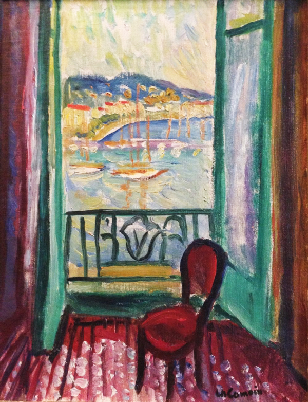 View of Cannes 1956 by Charles Camoin | Oil Painting Reproduction