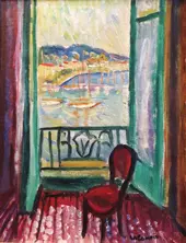 View of Cannes 1956 By Charles Camoin