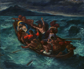 Christ Asleep During the Tempest c1853 By Eugene Delacroix