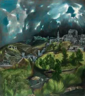 View of Toledo By El Greco